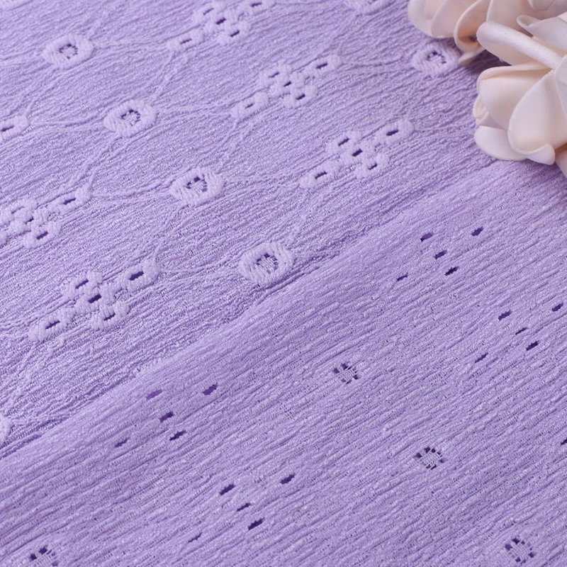 Lace Fabric Embroidered Fabric Dress Polyester for Women's Wear Wholes 4